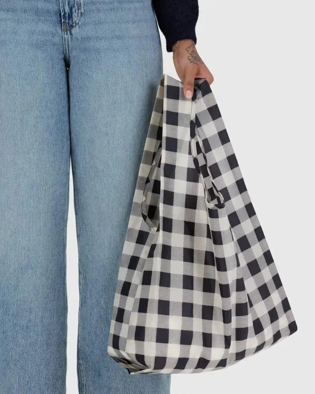 Baggu Fashion Standard Baggu | Black & White Big Check