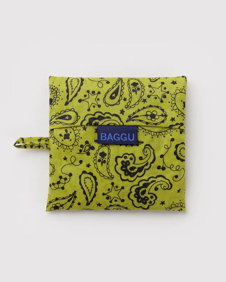 Baggu Fashion Standard Baggu | Chartreuse Paisley