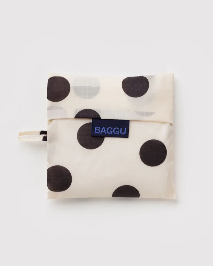 Baggu Fashion Standard Baggu | Cream and Black Polka Dot