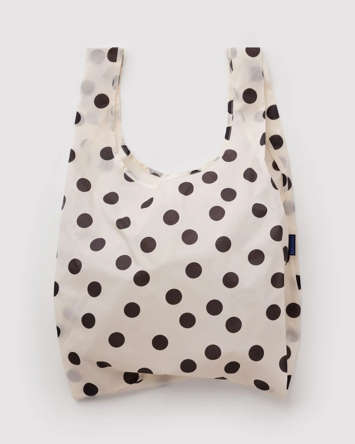 Baggu Fashion Standard Baggu | Cream and Black Polka Dot