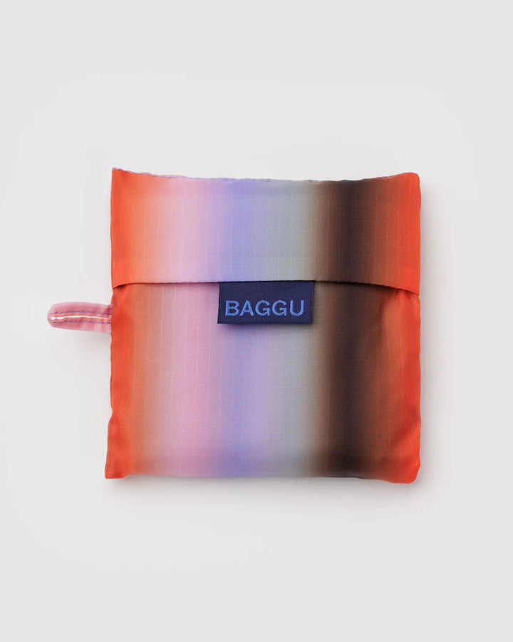 Baggu Fashion Standard Baggu | Gradient Stripe Poppy & Lilac