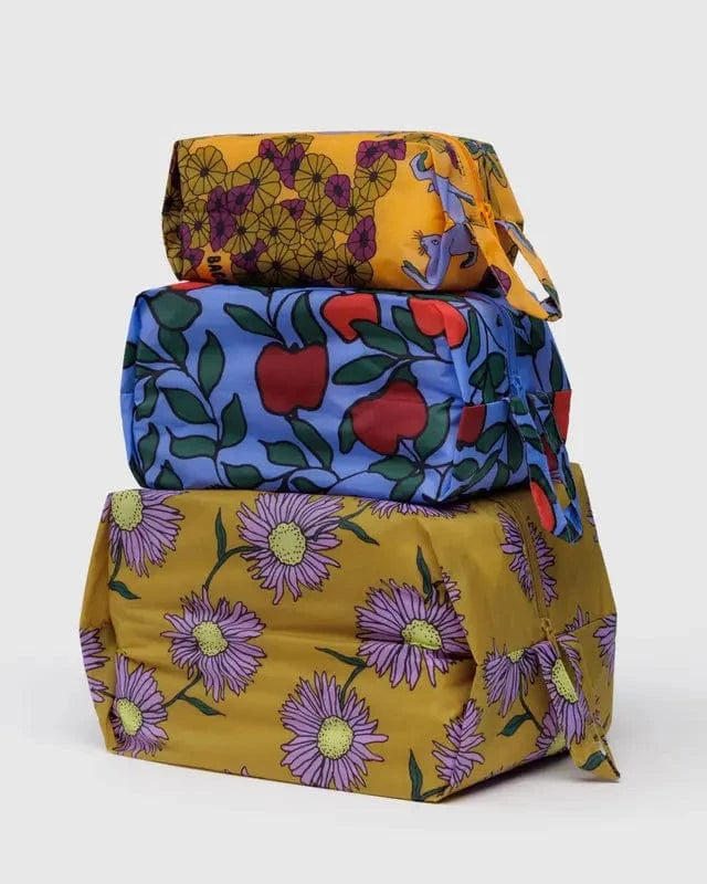 Baggu Gifts 3D Zip Set | Night Orchard