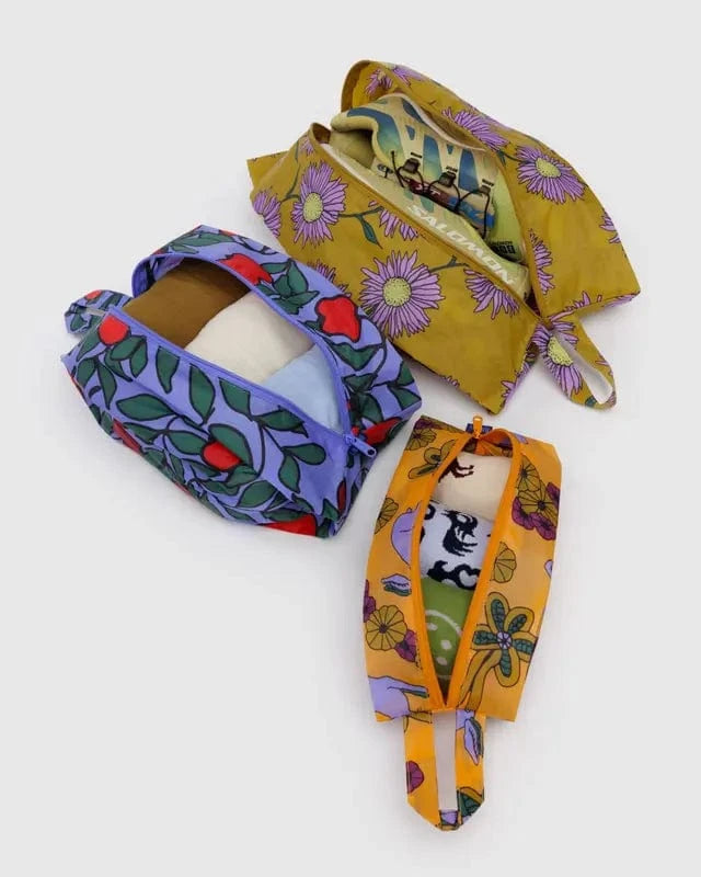 Baggu Gifts 3D Zip Set | Night Orchard