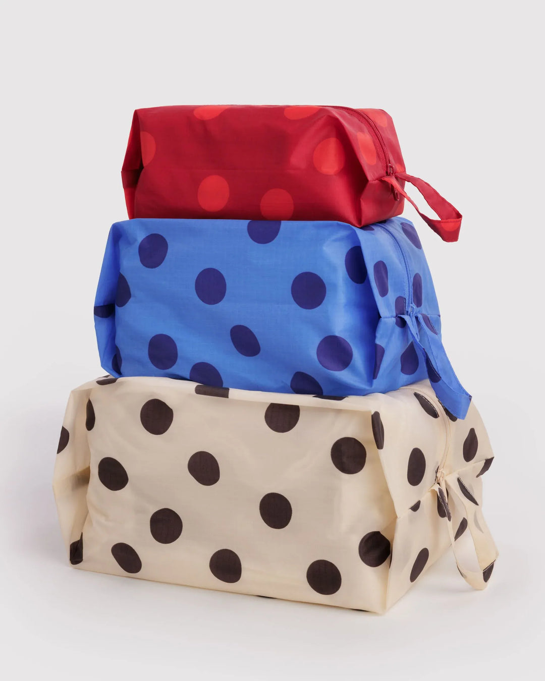Baggu Gifts 3D Zip Set | Polka Dot Mix