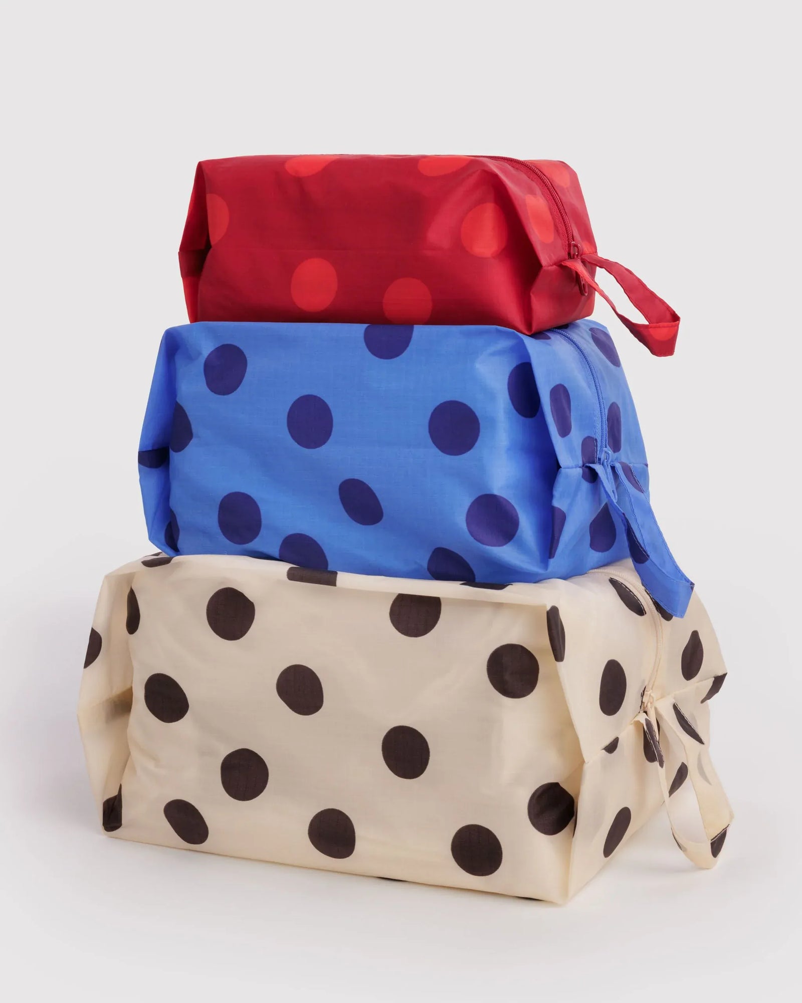 Baggu Gifts 3D Zip Set | Polka Dot Mix