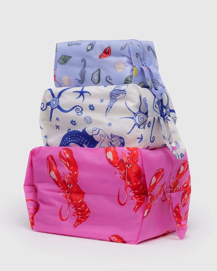 Baggu Gifts 3D Zip Set | Sea Creatures
