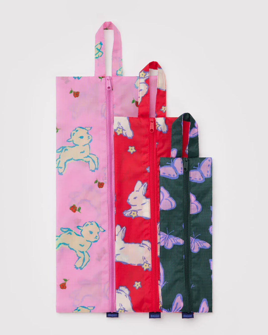 Baggu Gifts 3D Zip Set | Spring Animals