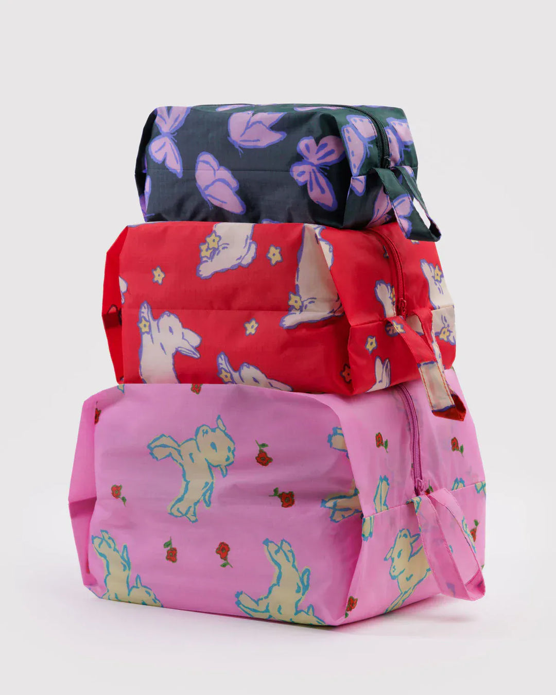 Baggu Gifts 3D Zip Set | Spring Animals