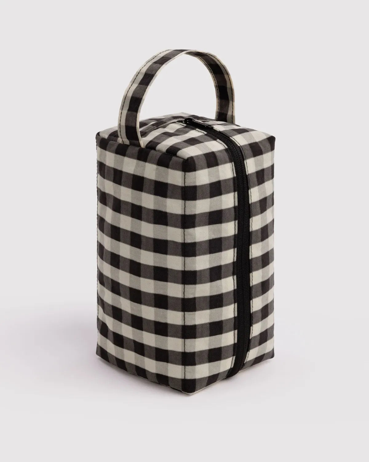 Baggu Gifts Dopp Kit | Black And Cream Gingham