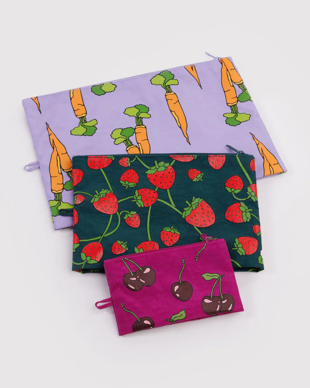 Baggu Gifts Go Pouch Set | Carrots & Berries