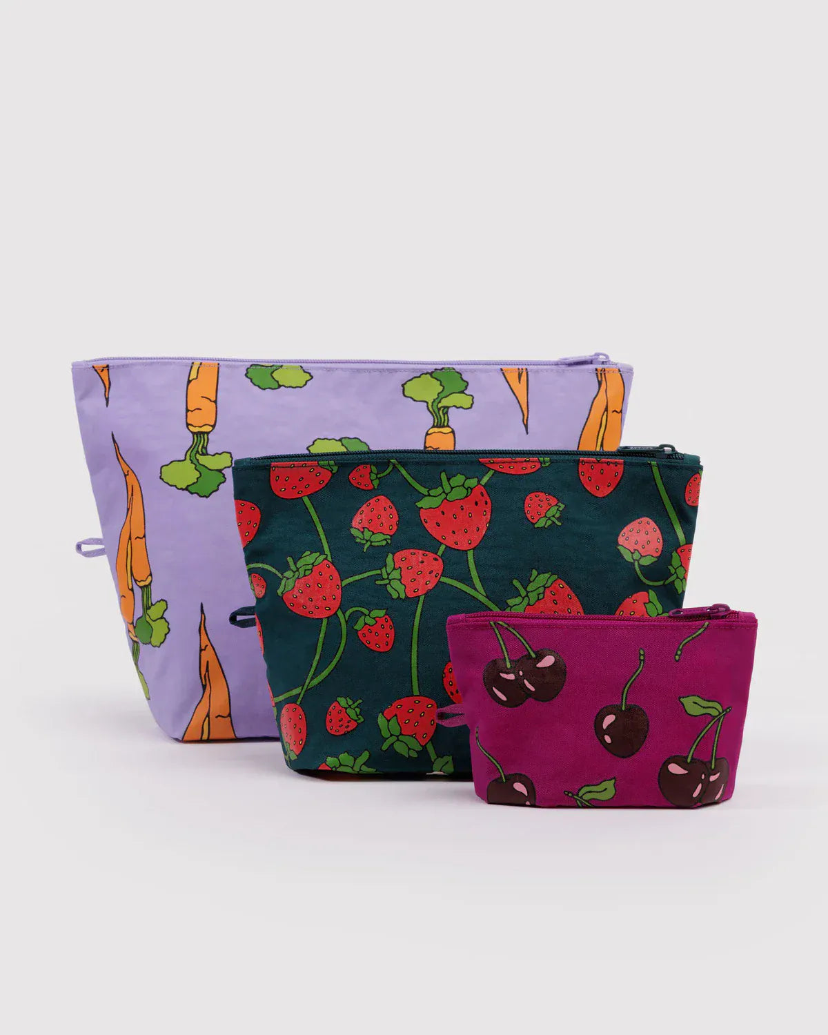 Baggu Gifts Go Pouch Set | Carrots & Berries