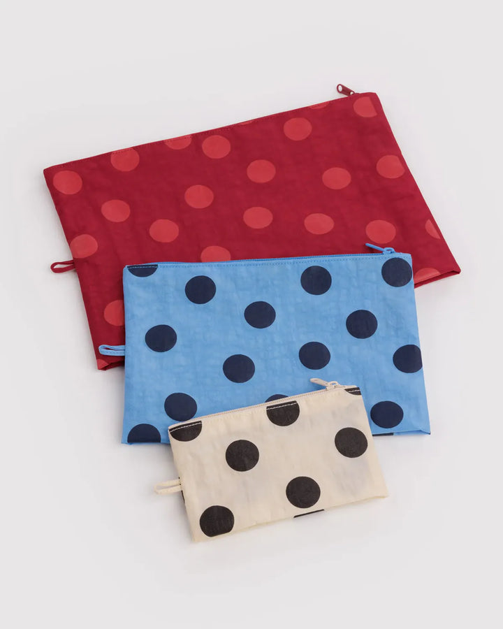 Baggu Gifts Go Pouch Set | Polka Dot Mix