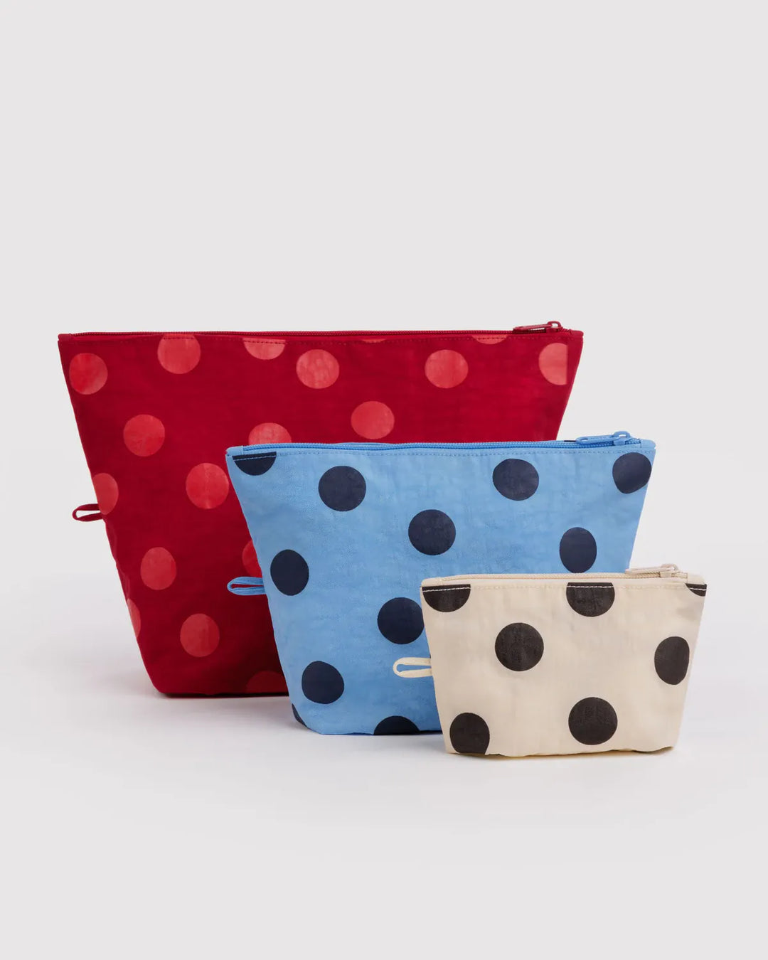Baggu Gifts Go Pouch Set | Polka Dot Mix