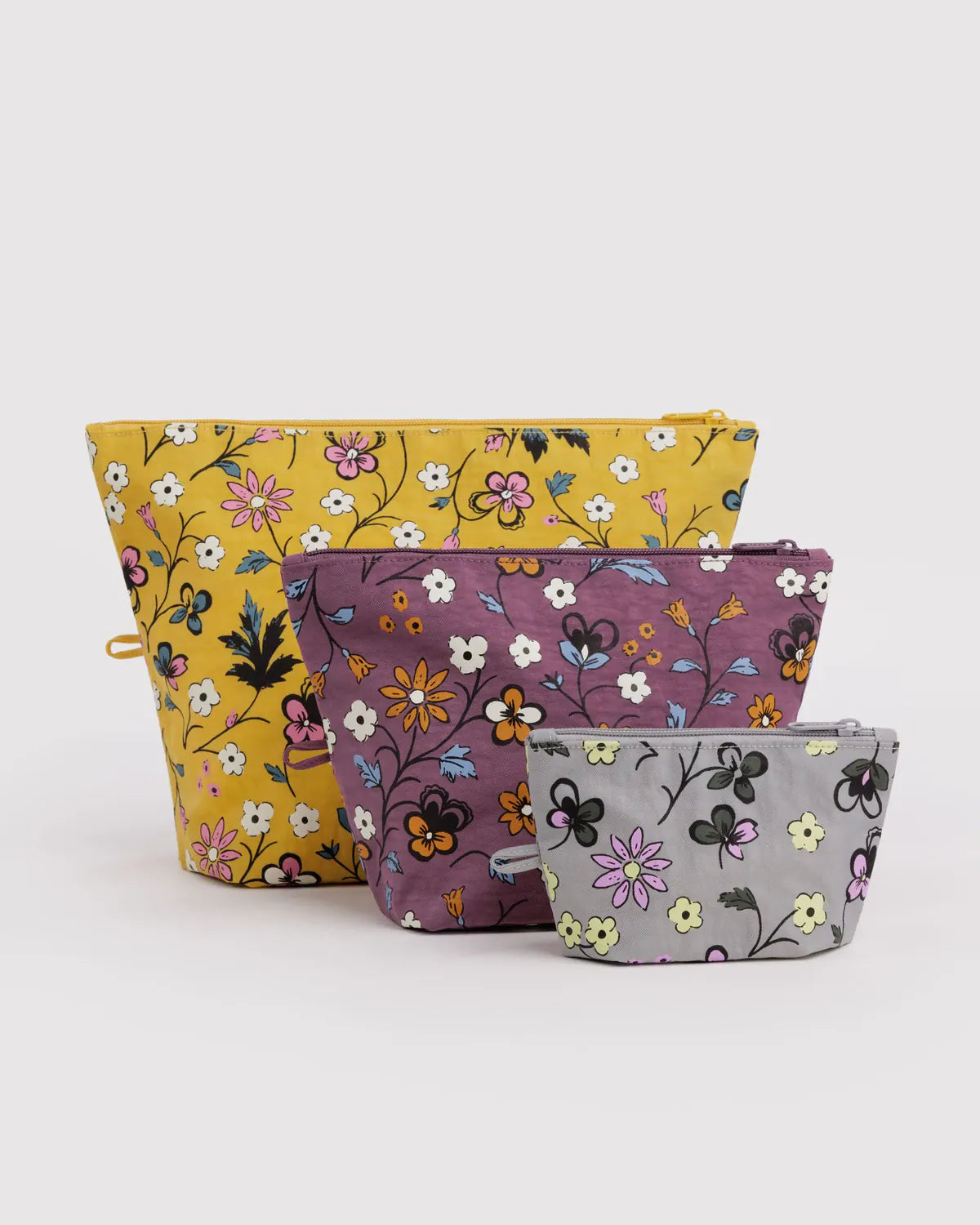 Baggu Gifts Go Pouch Set | Wildwood Mix
