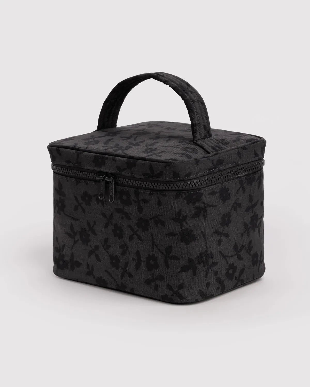 Baggu Gifts Large Cosmetic Case | Charcoal Ditsy Floral