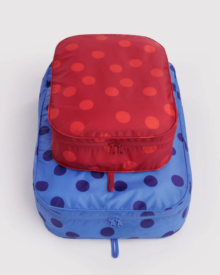 Baggu Gifts Large Packing Cube Set | Polka Dot Mix