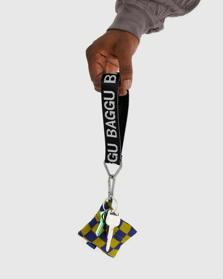 Baggu Gifts Logo Keychain | Black and White