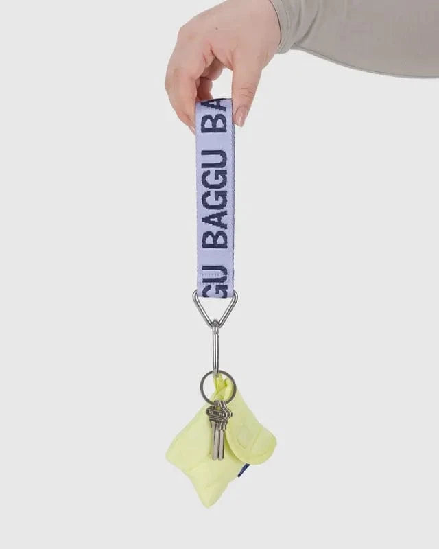 Baggu Gifts Logo Keychain | Dusty Lilac