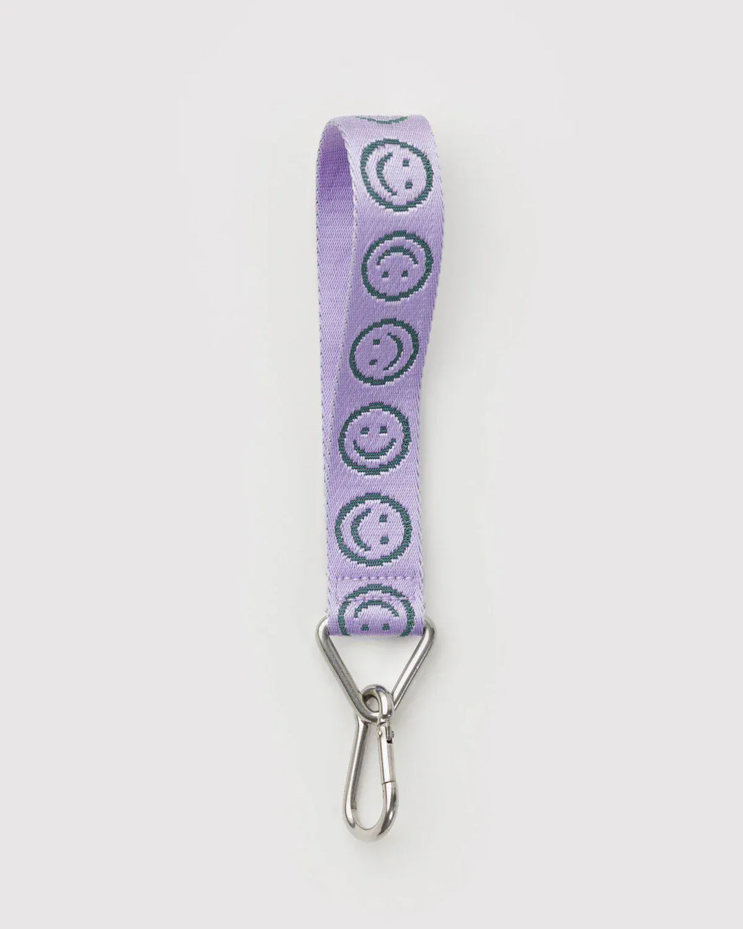 Baggu Gifts Logo Keychain | Lilac Happy