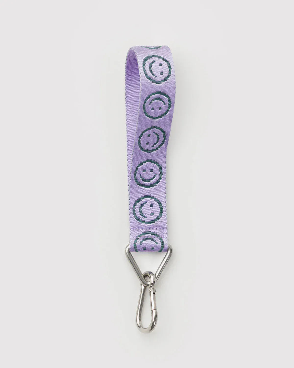 Baggu Gifts Logo Keychain | Lilac Happy