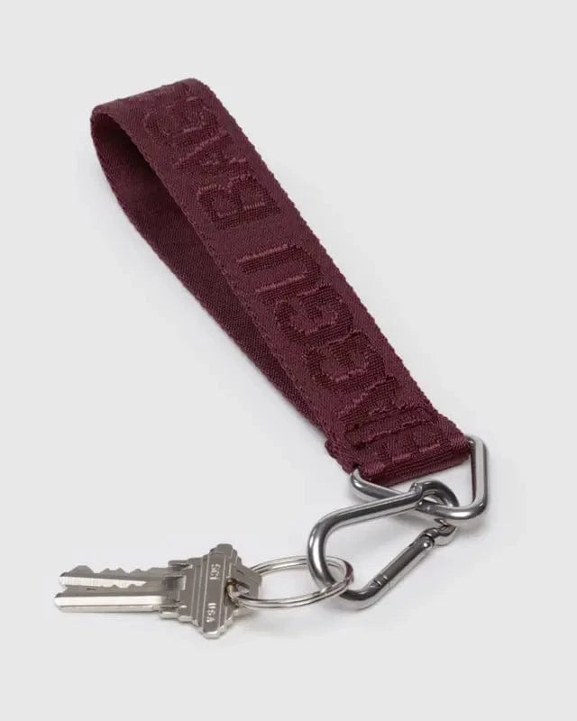 Baggu Gifts Logo Keychain | Mahogany