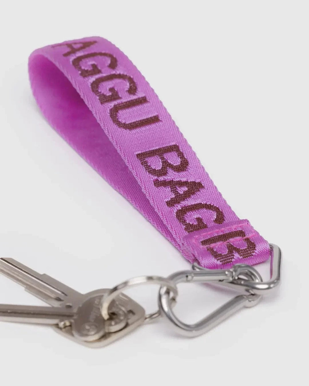 Baggu Gifts Logo Keychain | Pink