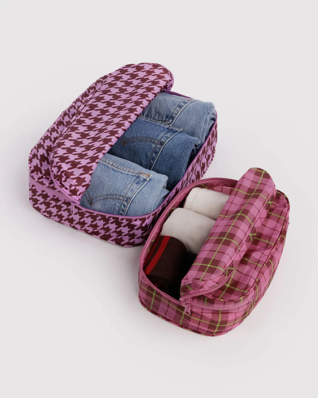 Baggu Gifts Packing Cube Set | Check Mix