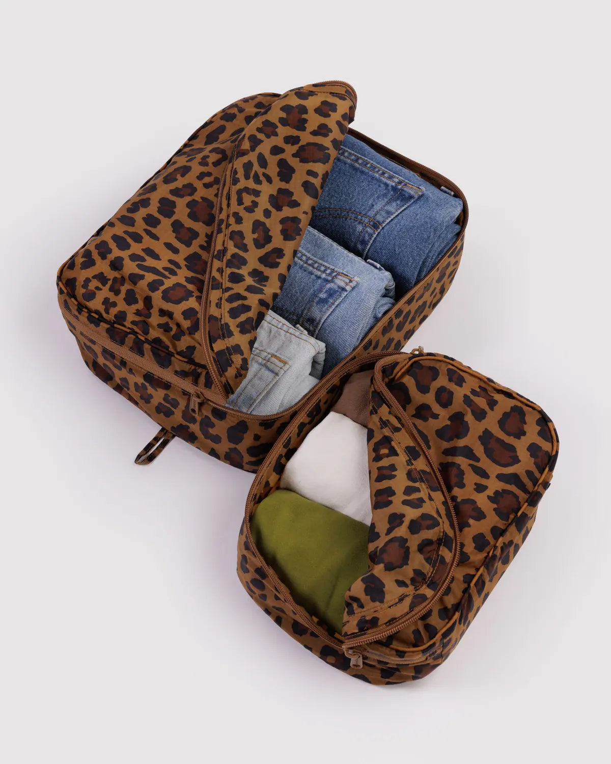 Baggu Gifts Packing Cube Set | Leopard