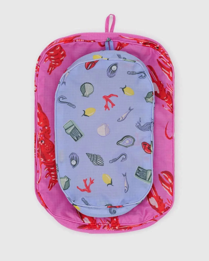 Baggu Gifts Packing Cube Set | Sea Creatures