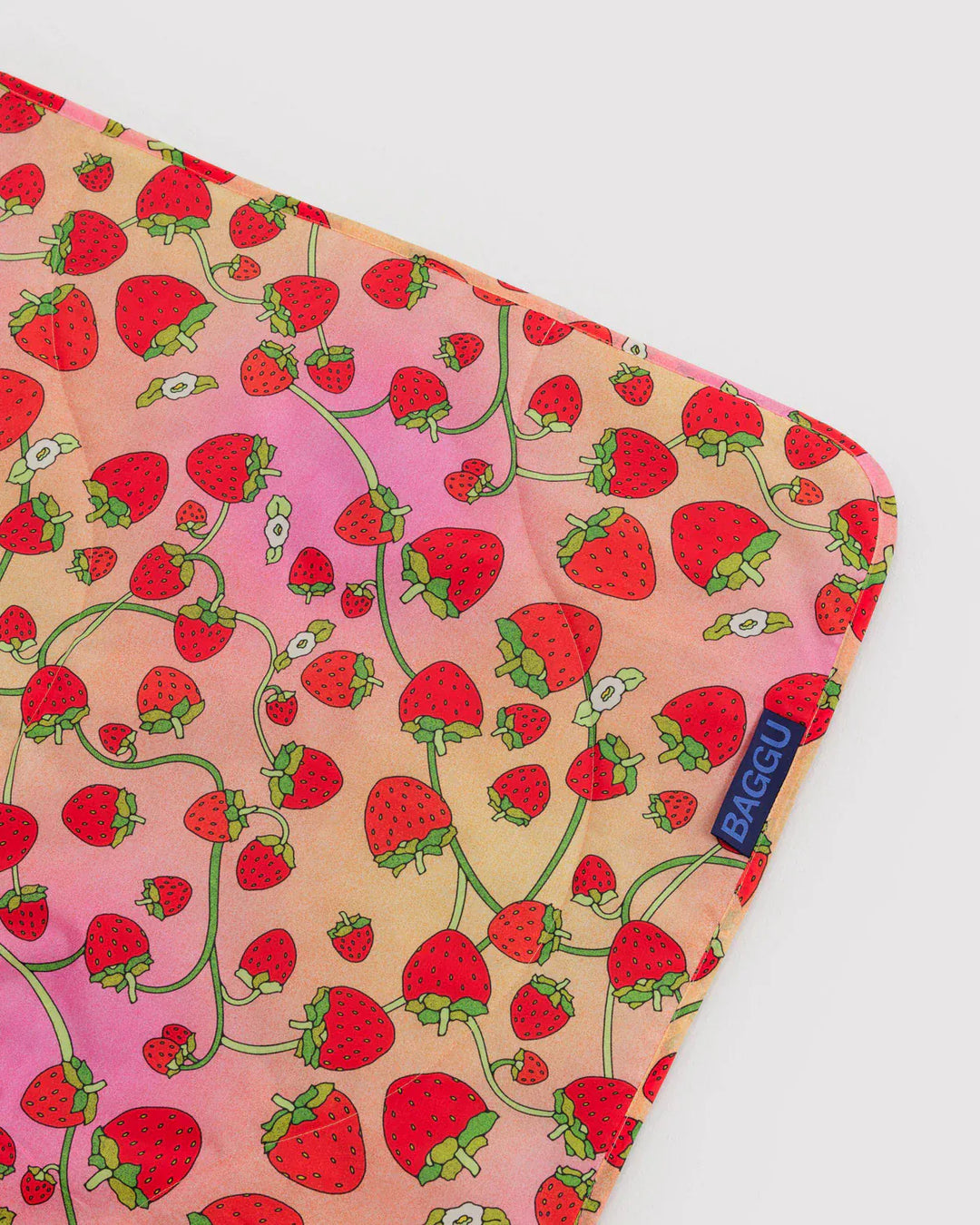 Baggu Home Puffy Picnic Blanket | Strawberry Blossom