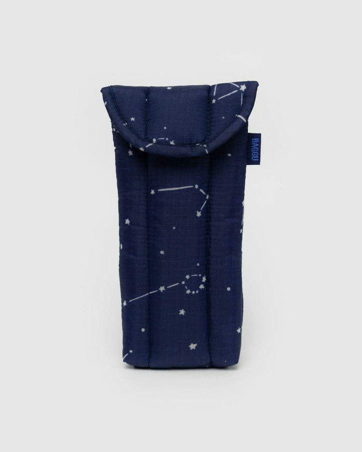 Baggu Pouch Constellation Midnight Puffy Glasses Sleeve