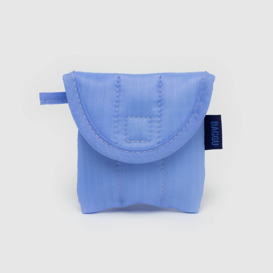 Baggu Pouch Cornflower Puffy Earbuds Case