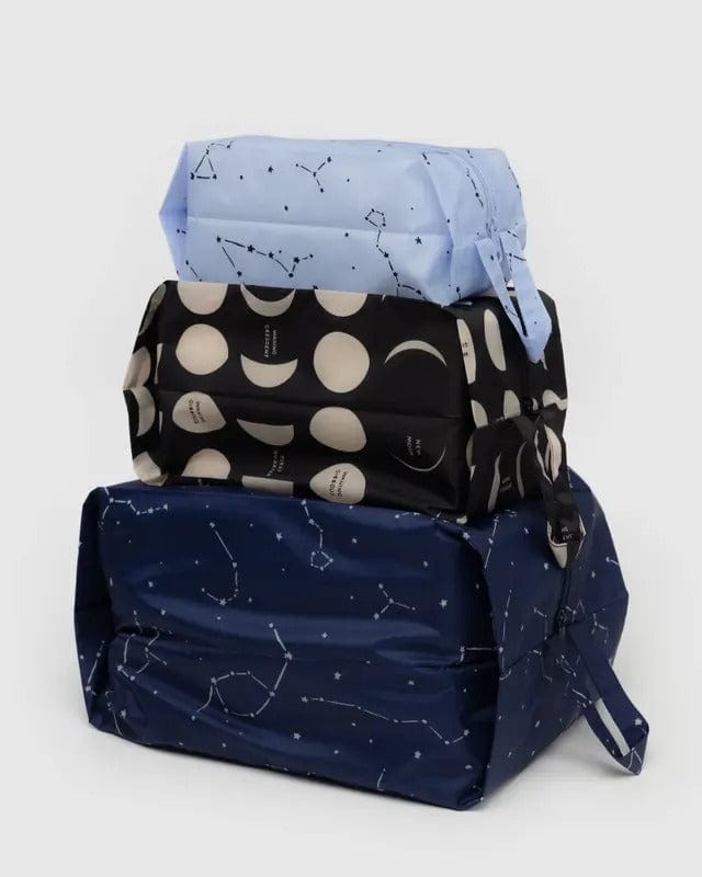 Baggu Pouch Night Sky 3D Zip Set | BAGGU