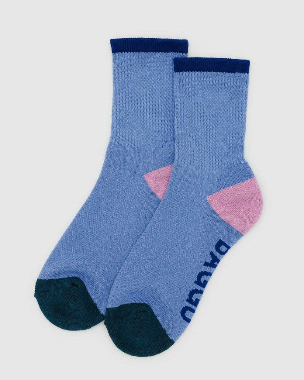 Baggu Socks Cornflower Mix / Small Ribbed Sock