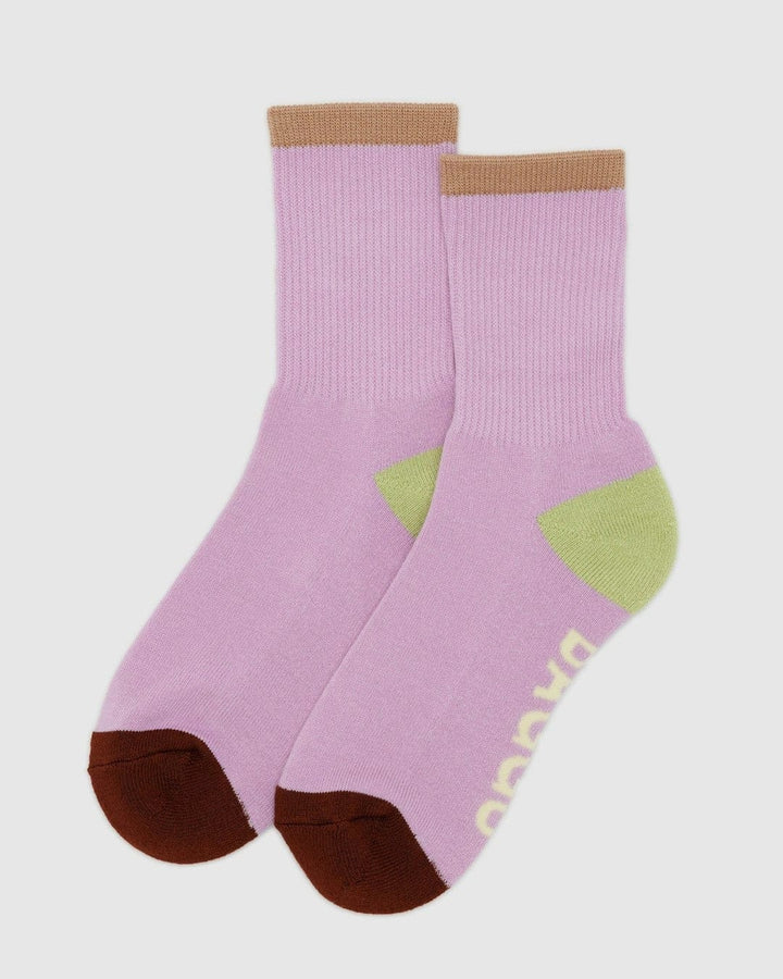 Baggu Socks Peony Mix / Small Ribbed Sock