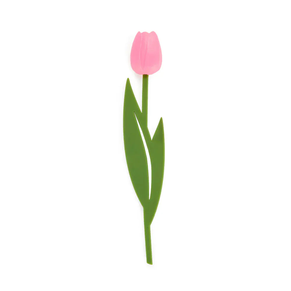Balvi Gifts Pink Tulip Bookmark