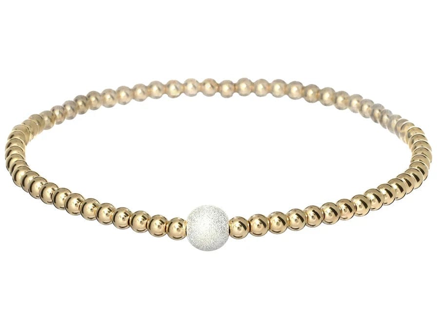 bara boheme Bracelet "Mariah" 14k Gold-filled Beaded Bracelet