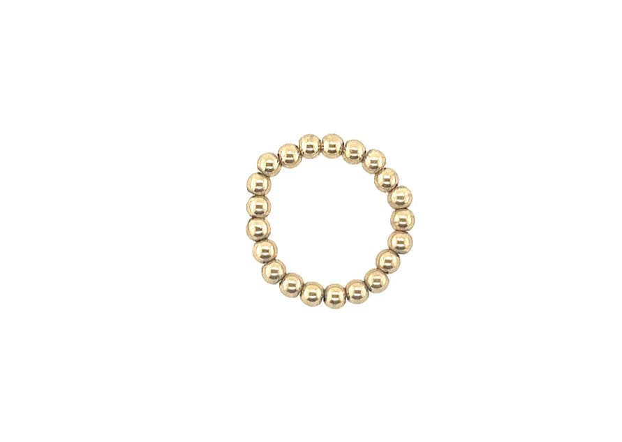 bara boheme Ring Gold Filled / 7 3mm Classic Ball Beads Rings