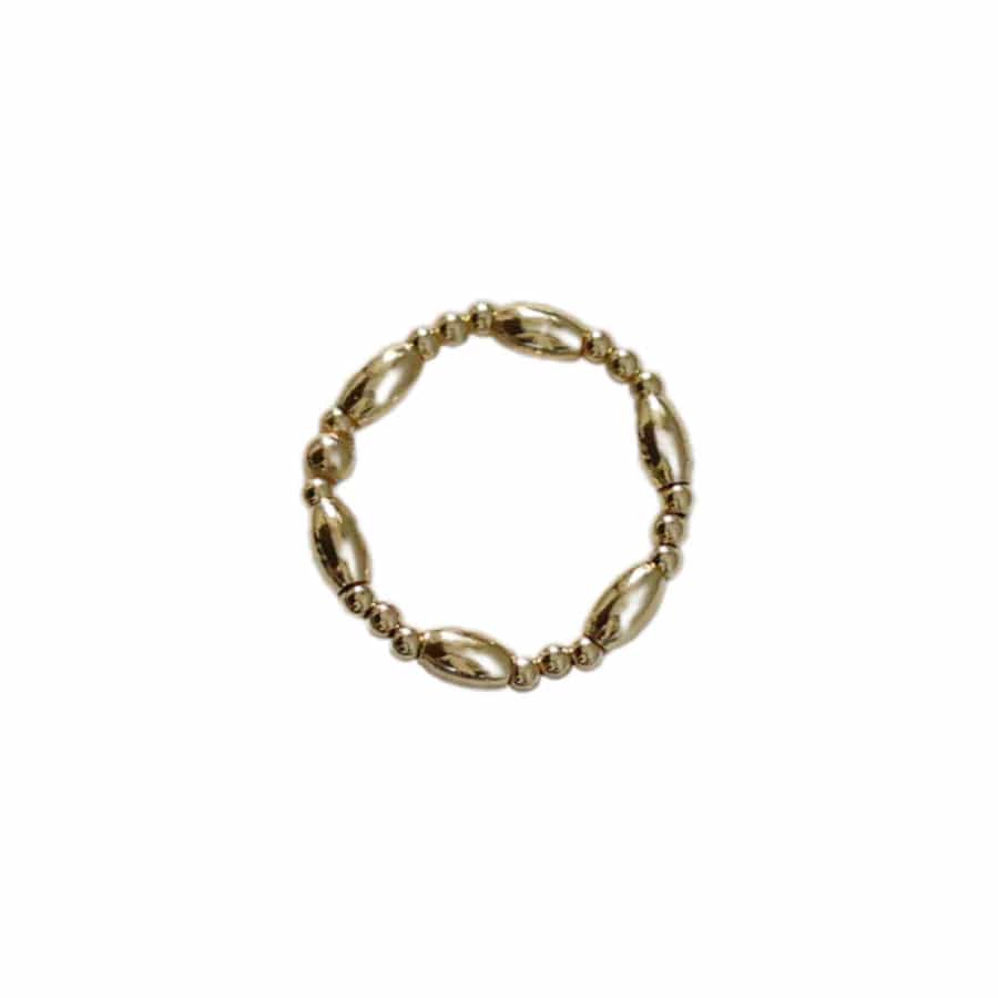 bara boheme Ring "MYLI" Ball Stretchy Beaded Ring