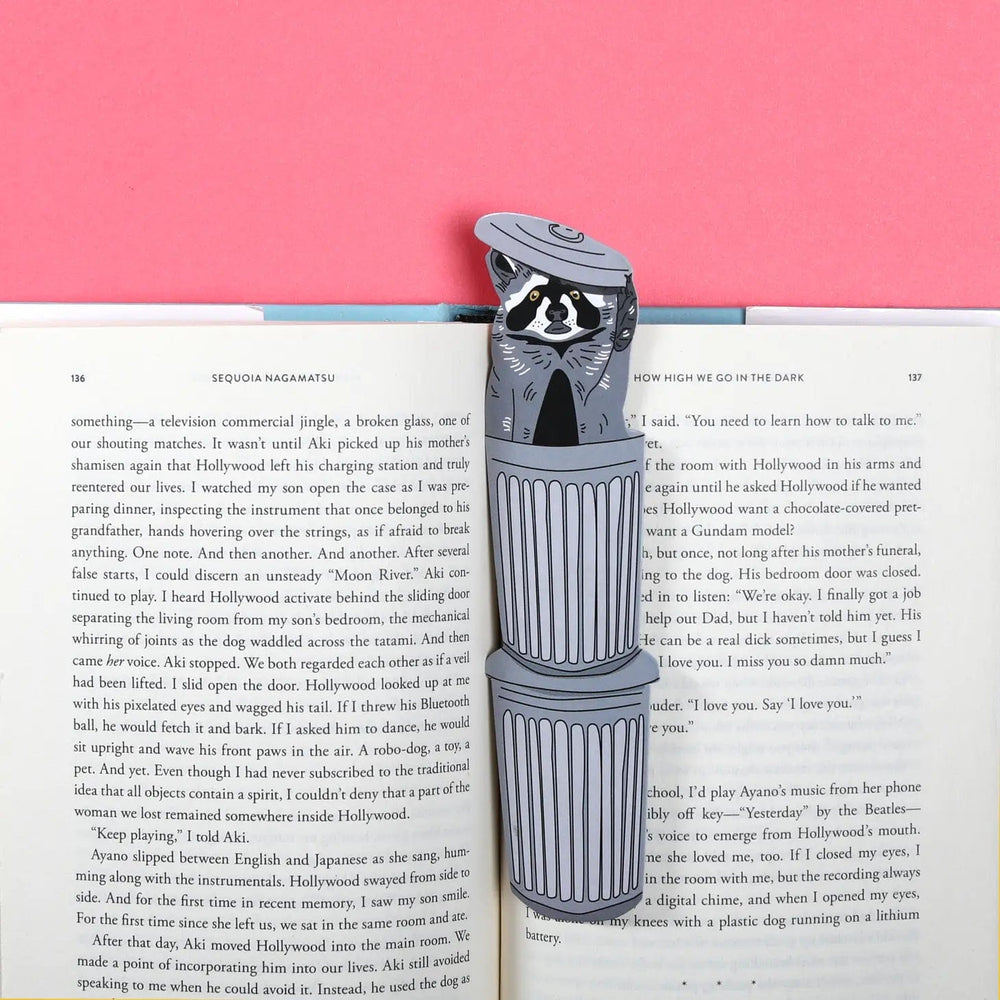 Humdrum Paper Bookmark Raccoon Bookmark