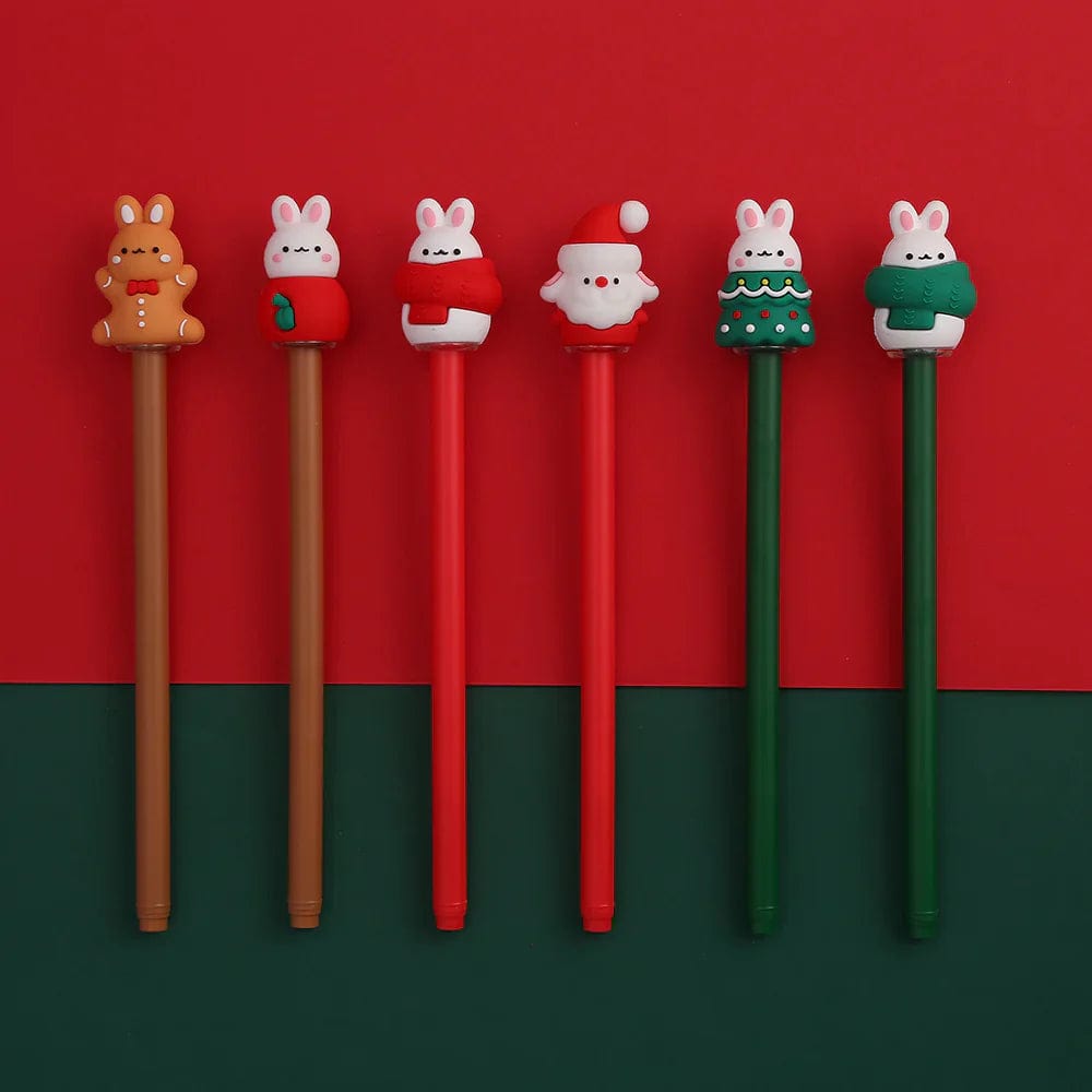 BC USA Pen Rabbit Christmas Gel Pen