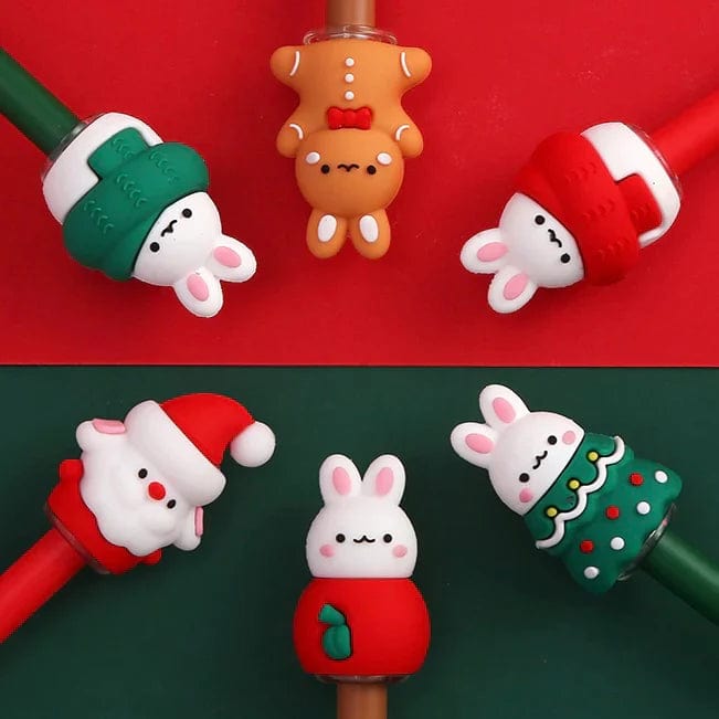 BC USA Pen Rabbit Christmas Gel Pen