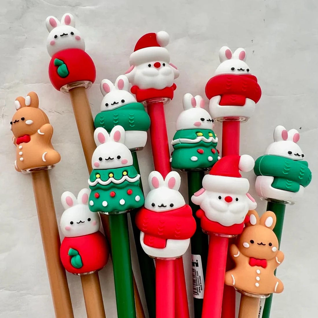 BC USA Pen Rabbit Christmas Gel Pen