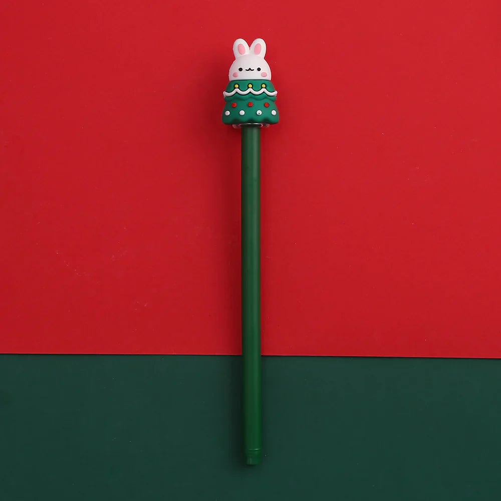 BC USA Pen Rabbit Christmas Gel Pen