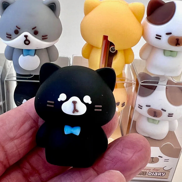 BC USA Pencil Sharpener Cat Diary Sharpener