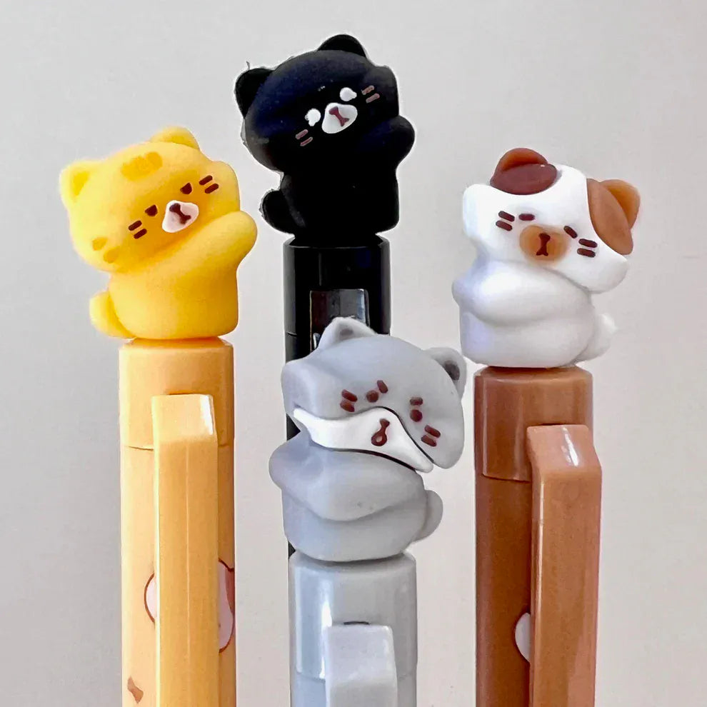 BC USA Pens Cat Diary Double Gel Pen