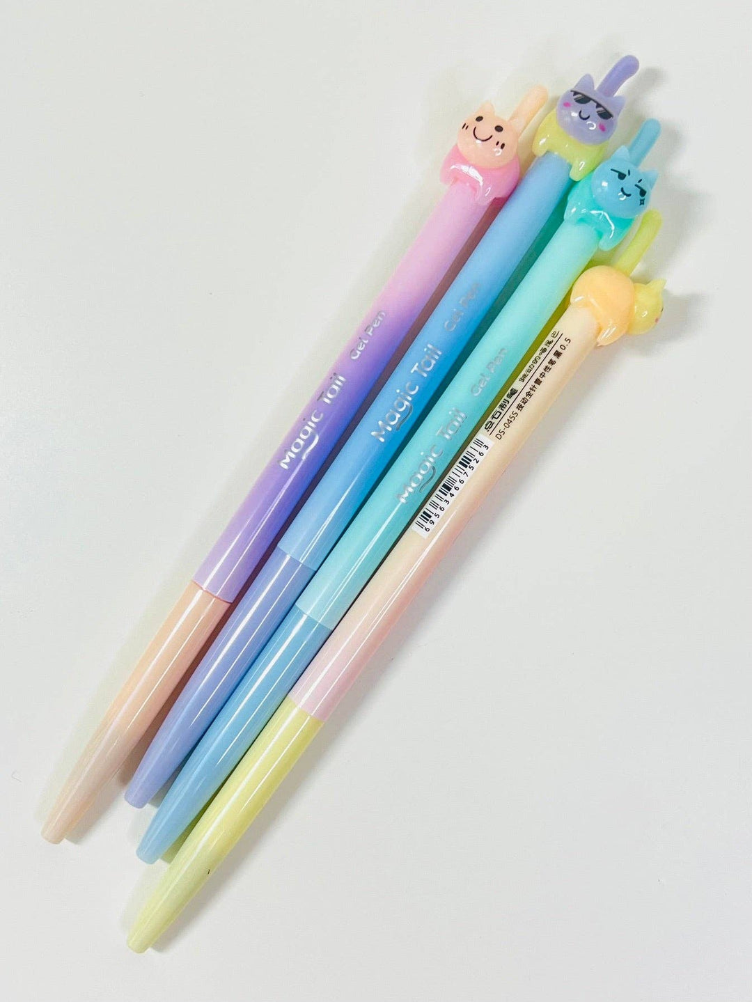 BCmini Paper Cat Tail Colors Gel Pen
