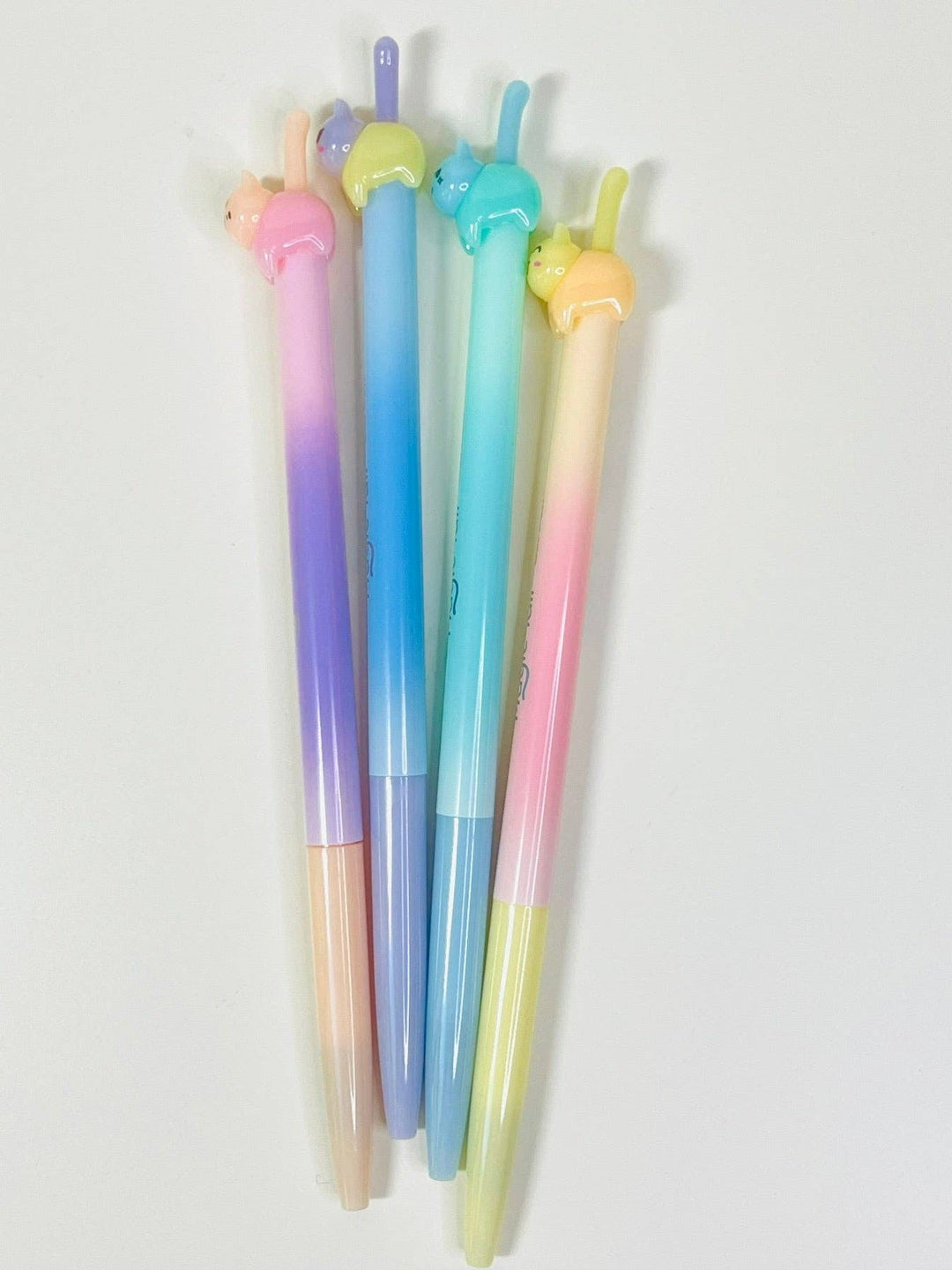 BCmini Paper Cat Tail Colors Gel Pen