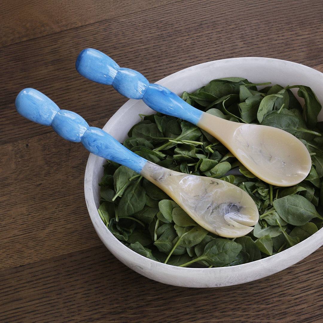 Beatriz Ball Home RESIN Rio Bubble Salad Servers (Blue)