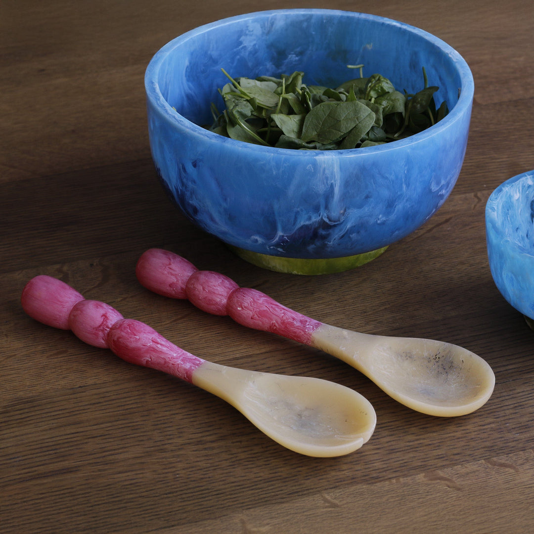 Beatriz Ball Home RESIN Rio Bubble Salad Servers (Pink)